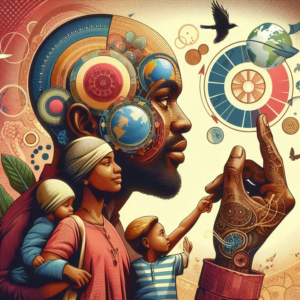 Vision & Mission di Tessitori di Idee: immagine simbolica della dignità umana e della collaborazione attiva